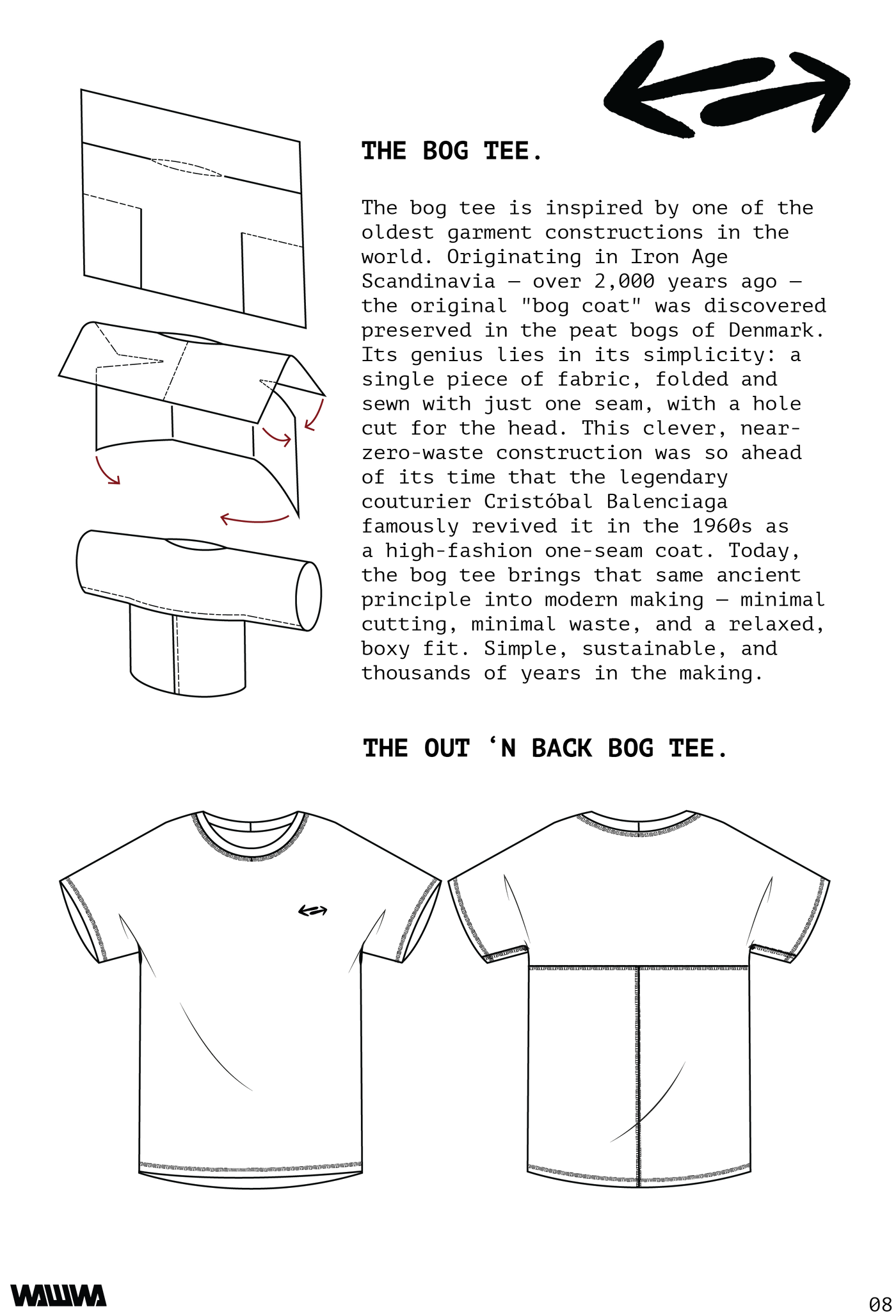 Outnback Bog Tee Sewing Pattern