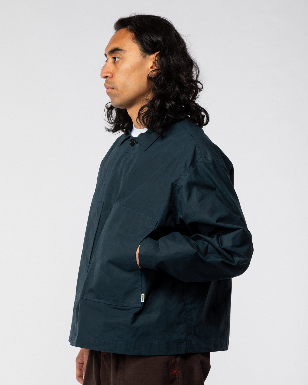 Nell Overshirt & Hood Set - Indigo Blue