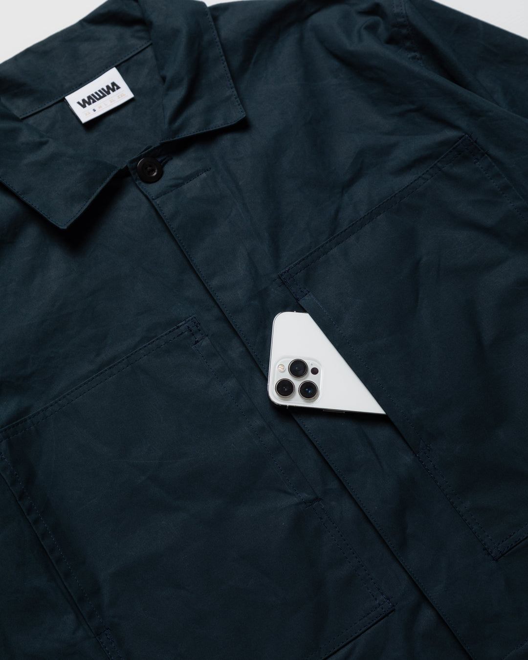 Nell Overshirt & Hood Set - Indigo Blue