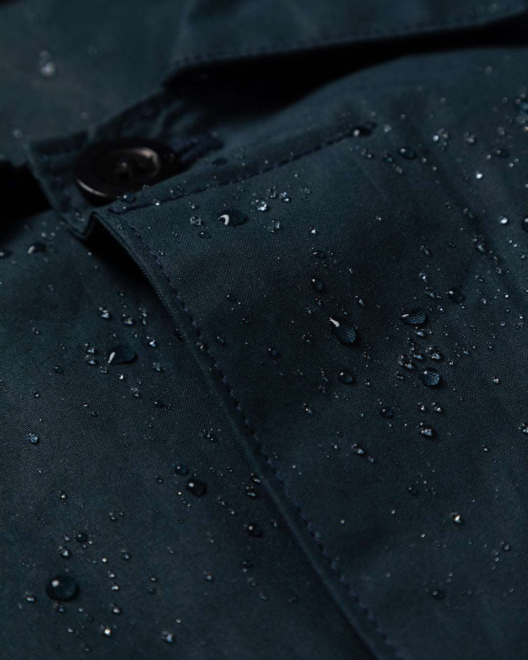 Nell Overshirt & Hood Set - Indigo Blue