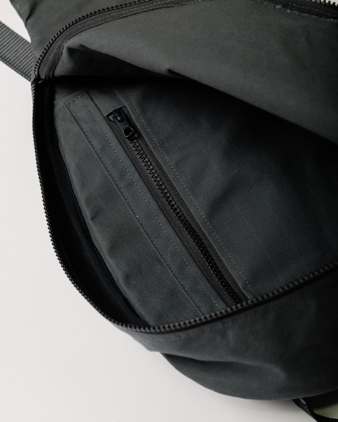Crescent Crossbody Sling Bag - Charcoal