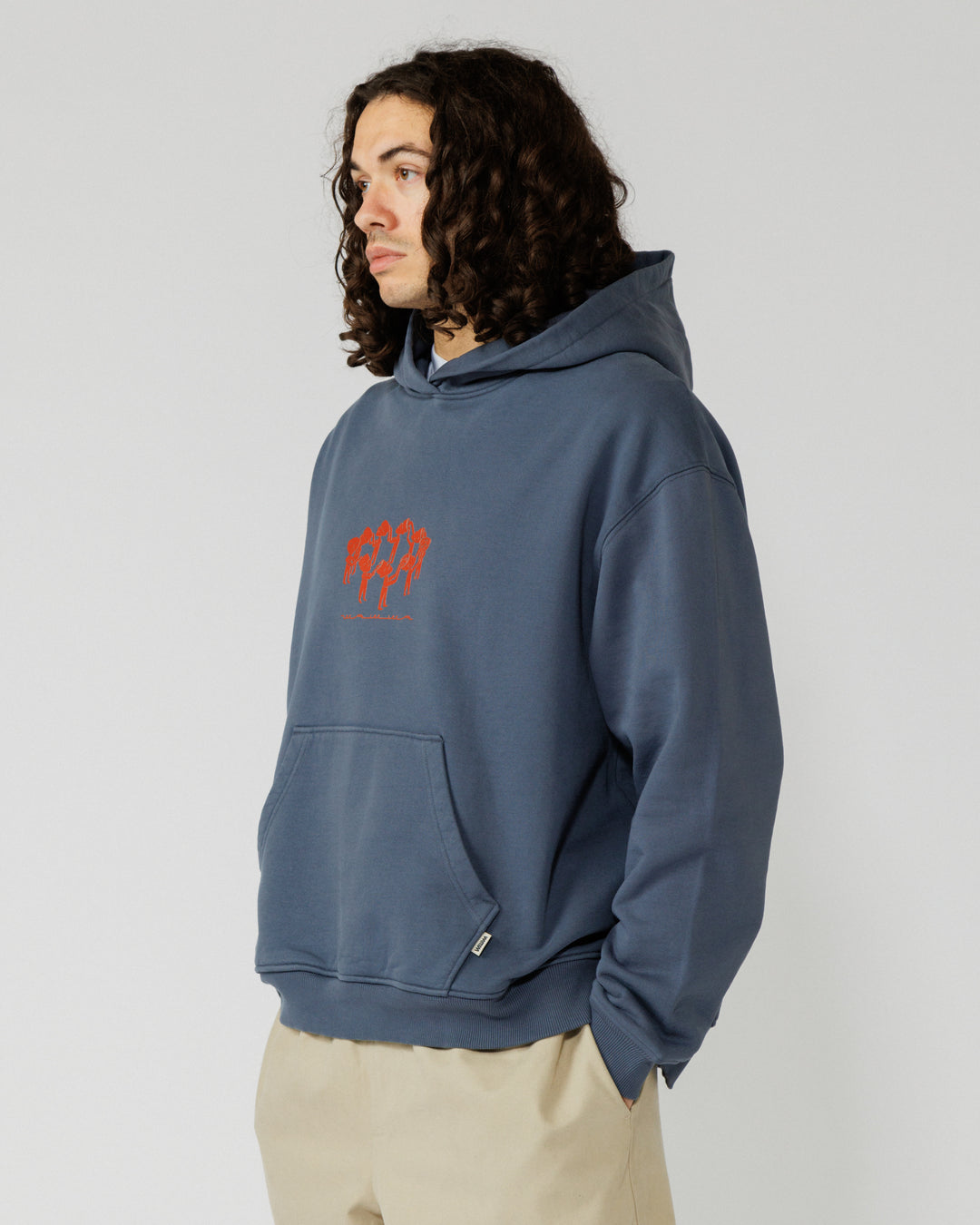 Linear Notion 520 Hoody - Washed Blue