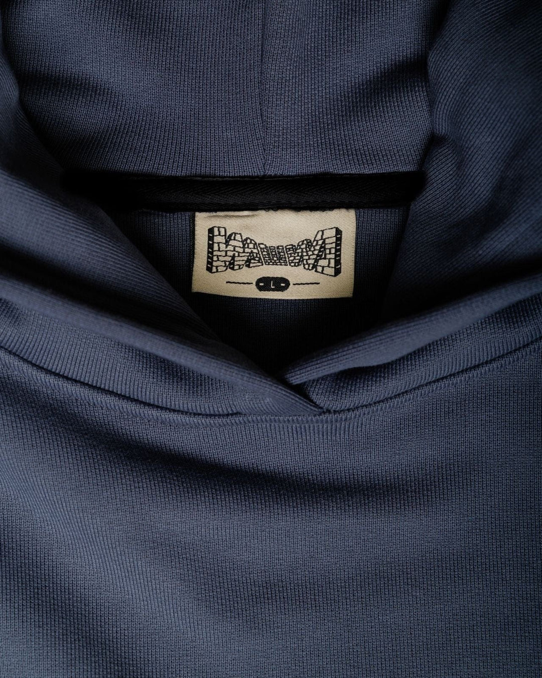 Studio Graphic Hoody  - Washed Blue