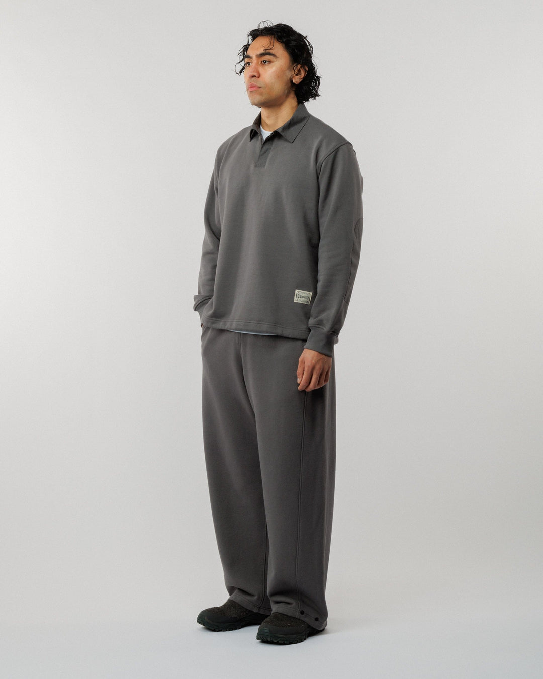 Ellis Rugby Sweatshirt - Slate