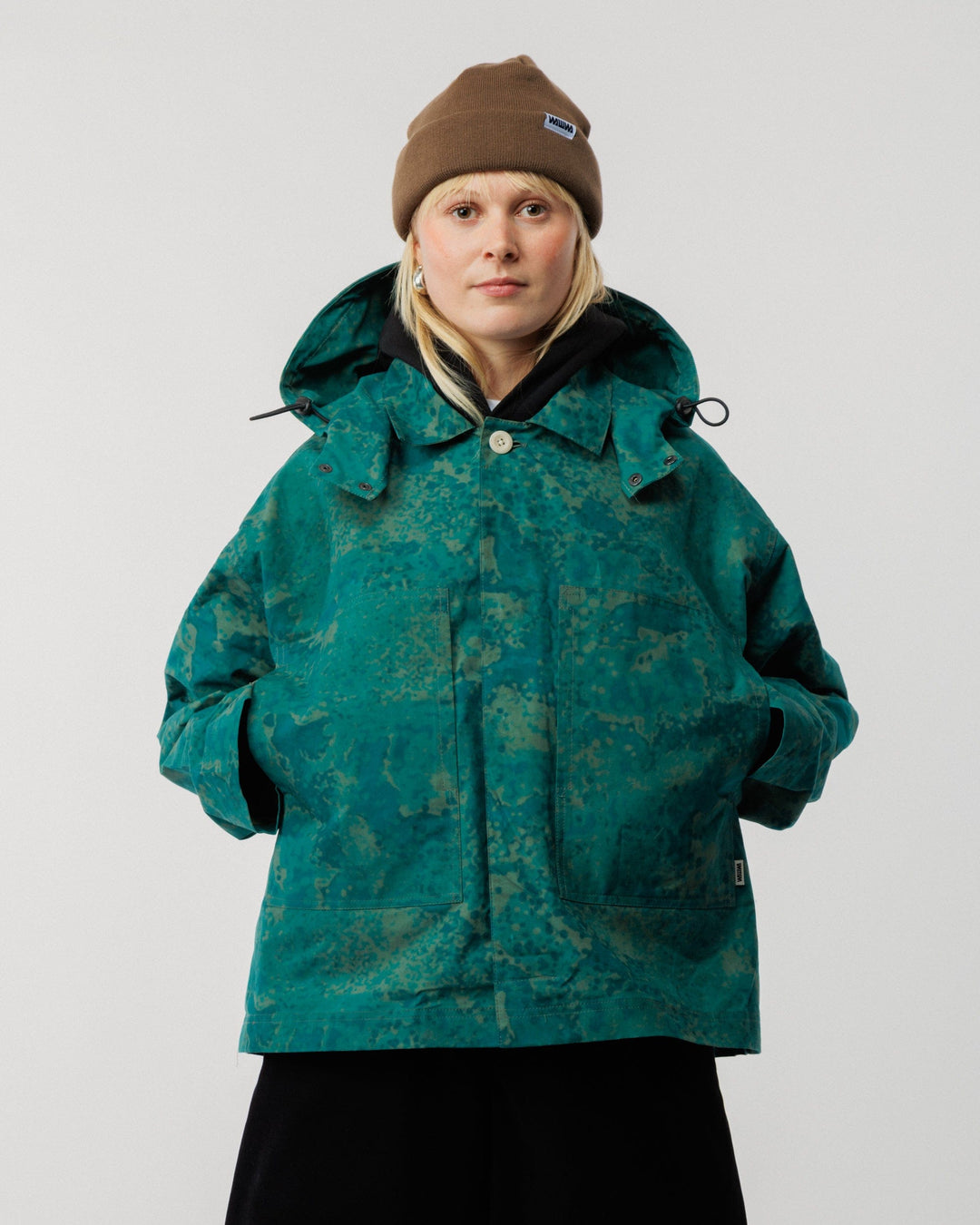 Detachable Hood - Blue Ink