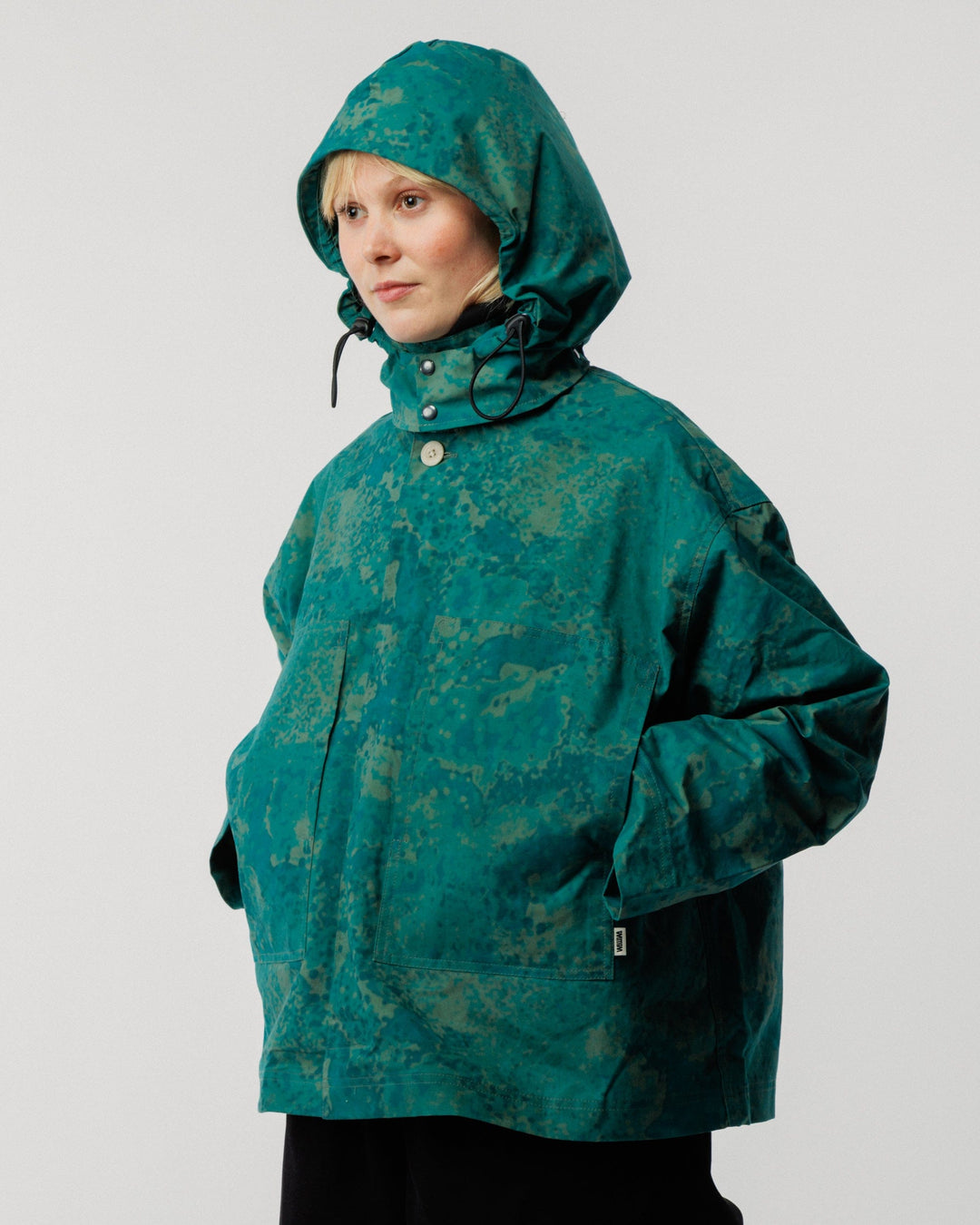 Detachable Hood - Blue Ink
