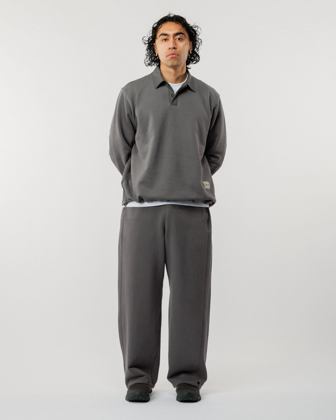 Ellis Rugby Sweatshirt - Slate