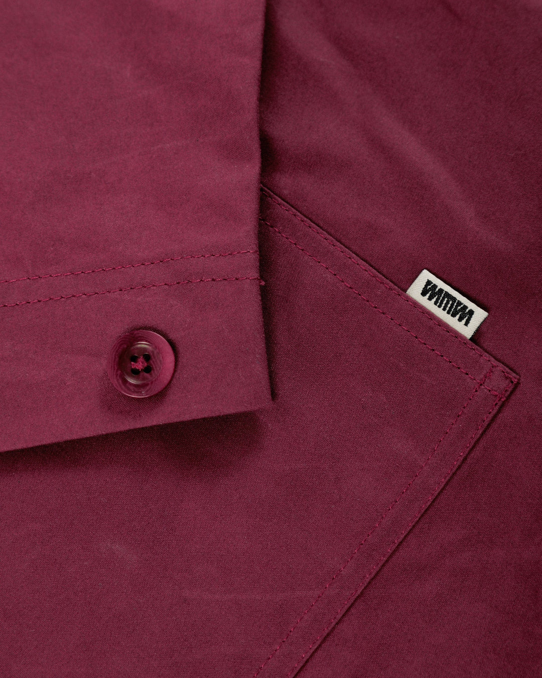 Nell Overshirt & Hood Set - Burgundy