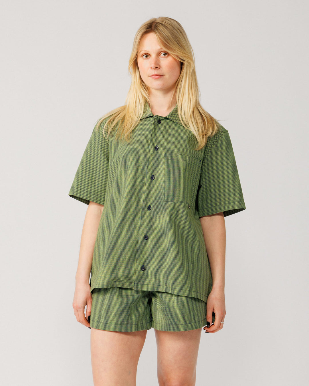 Check Co-Ord - Green