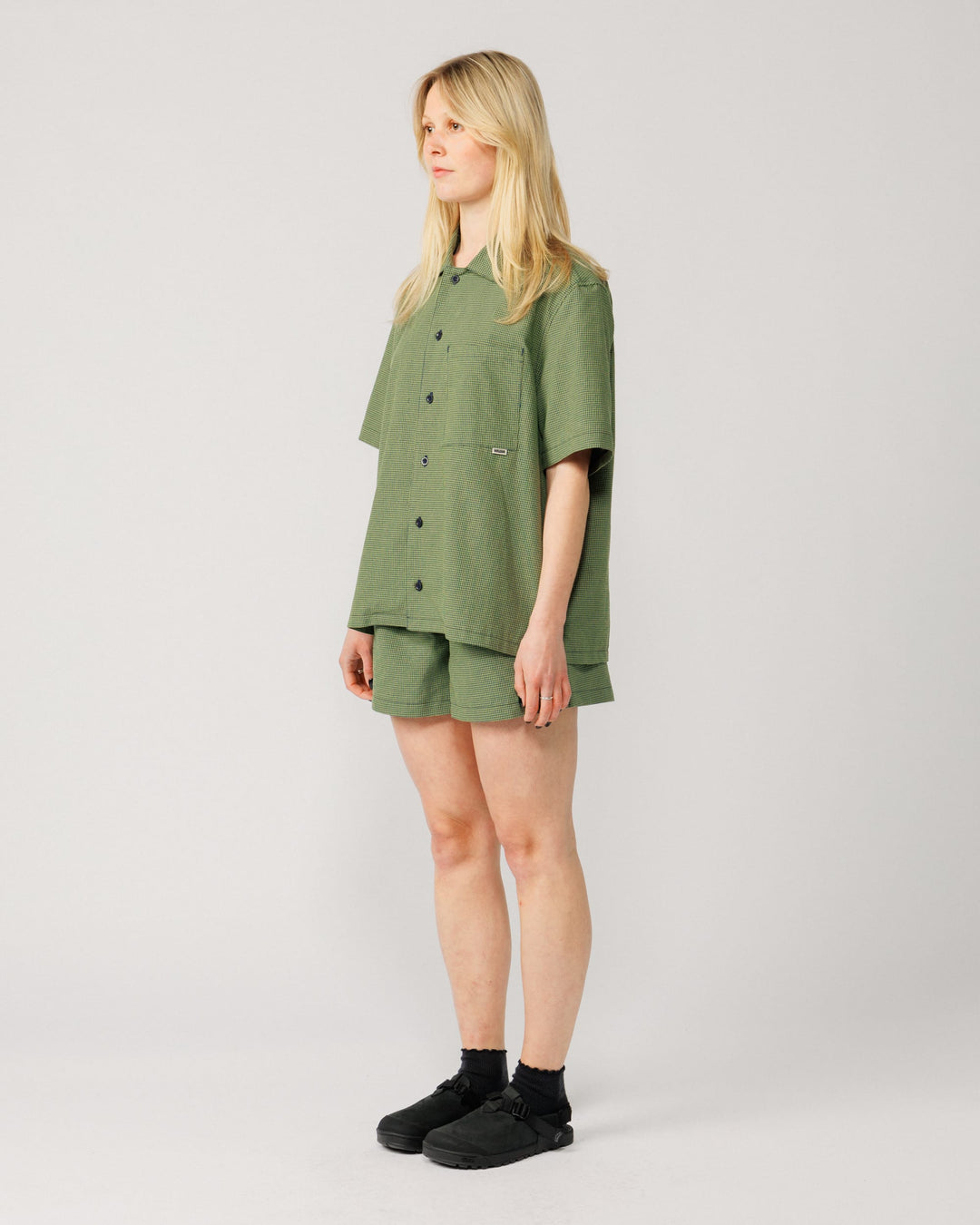 Check Co-Ord - Green