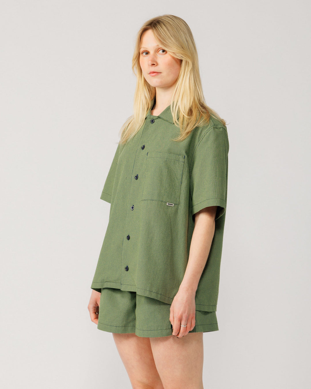 Check Co-Ord - Green