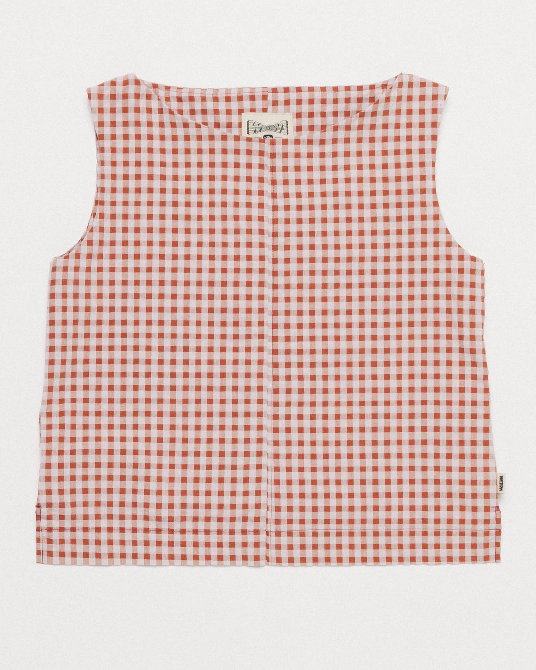 Aimee Top V2 - Red Check