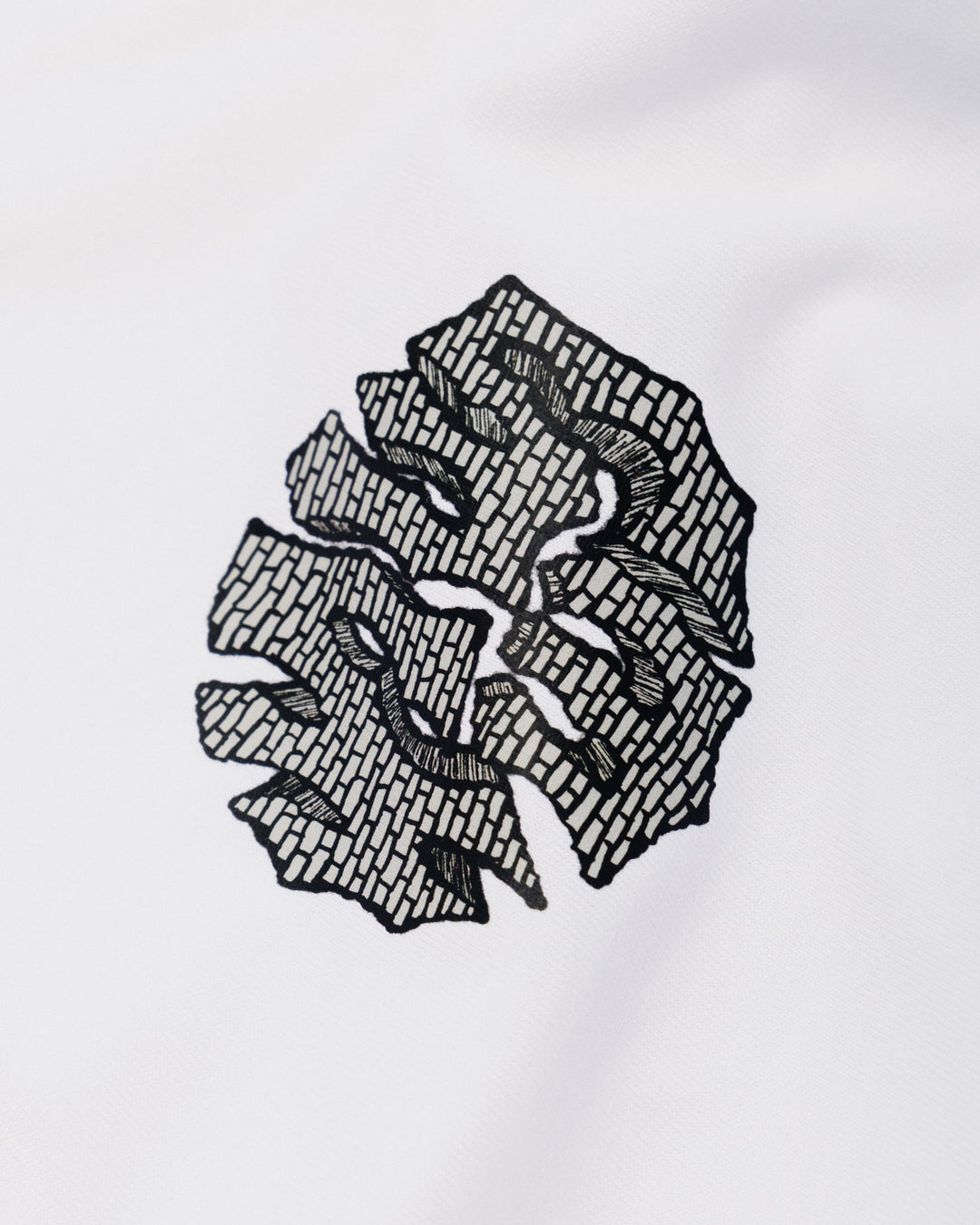 Grounded Logo Cropped T-Shirt - White