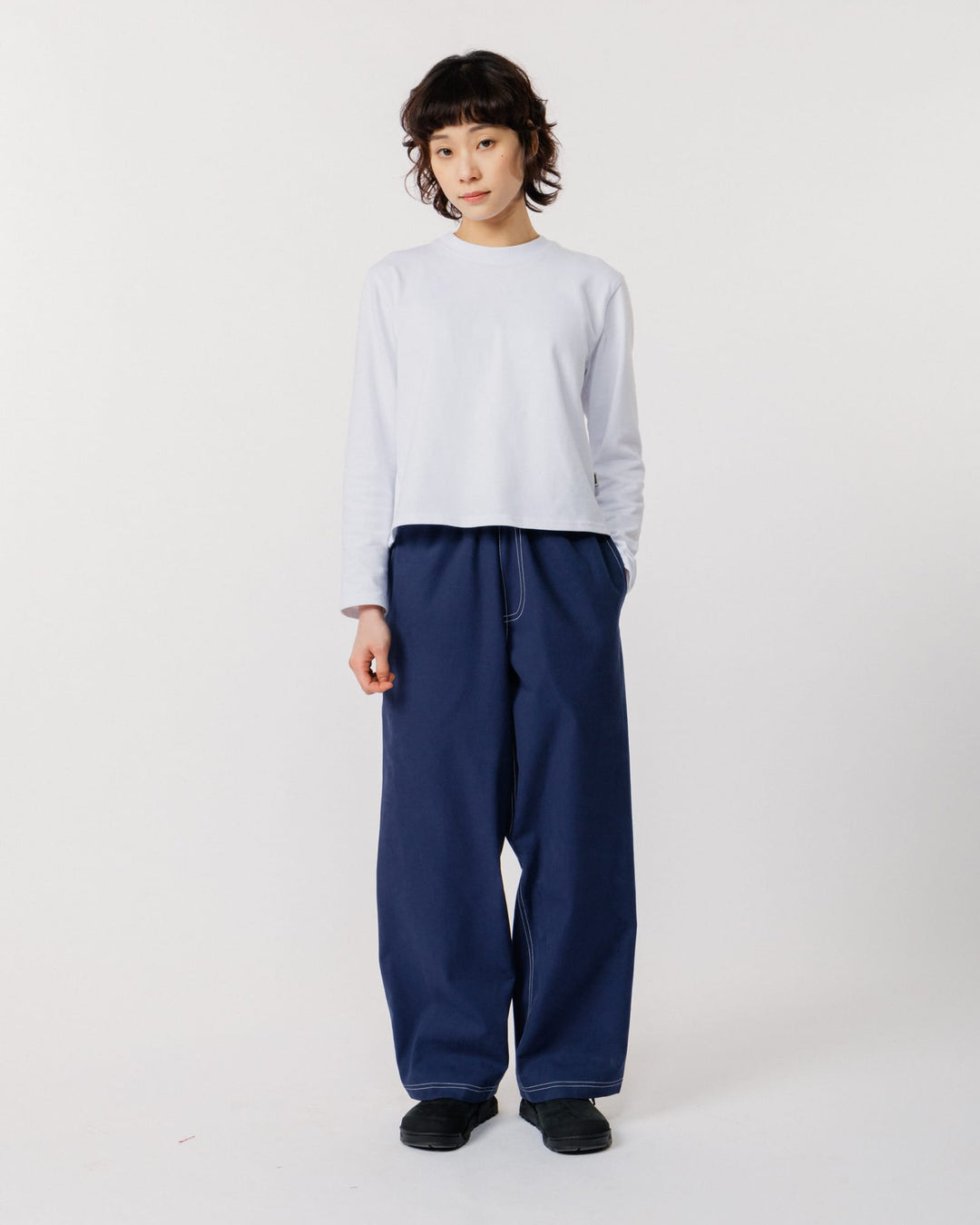 Zama Pant - Blue/White