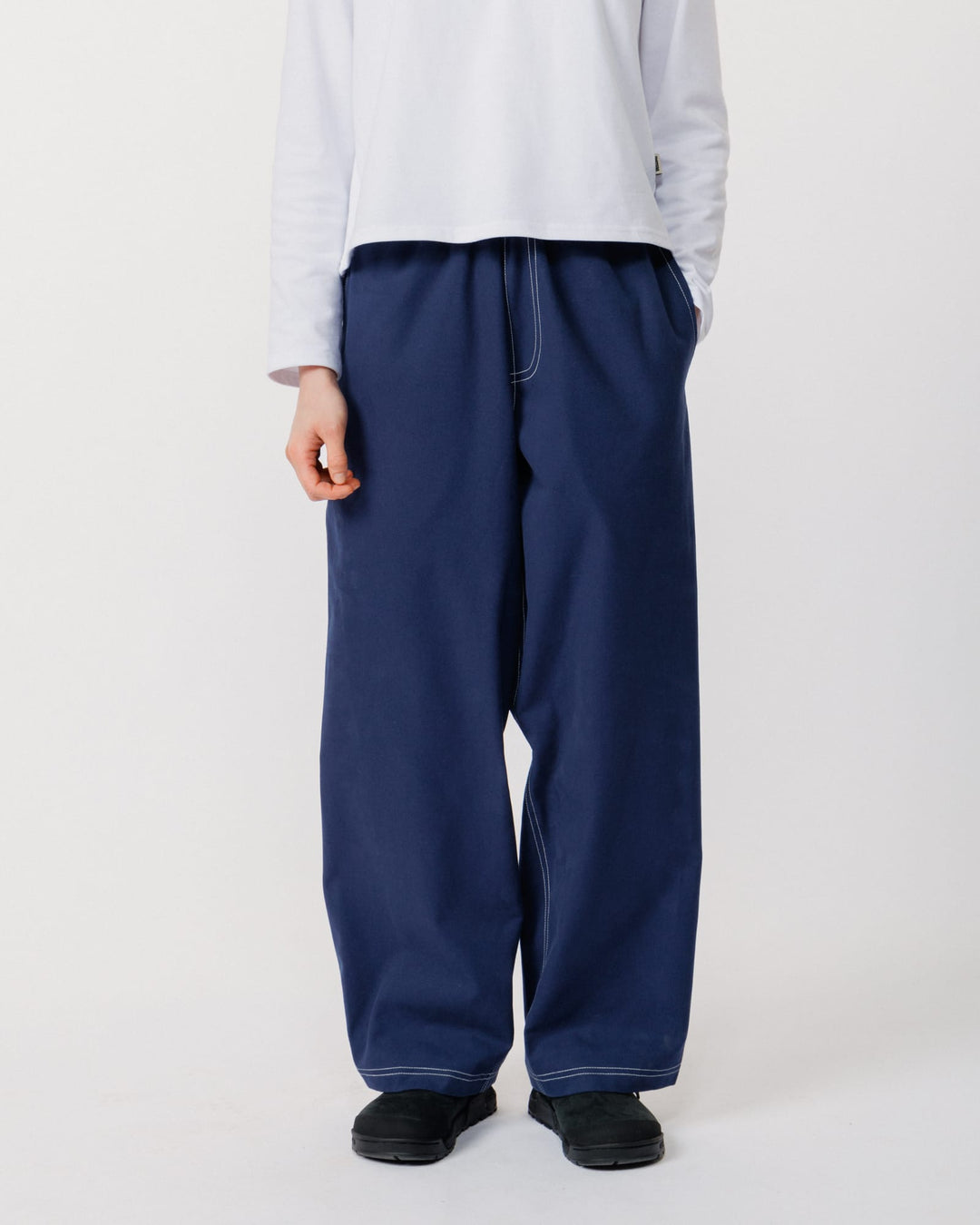 Zama Pant - Blue/White