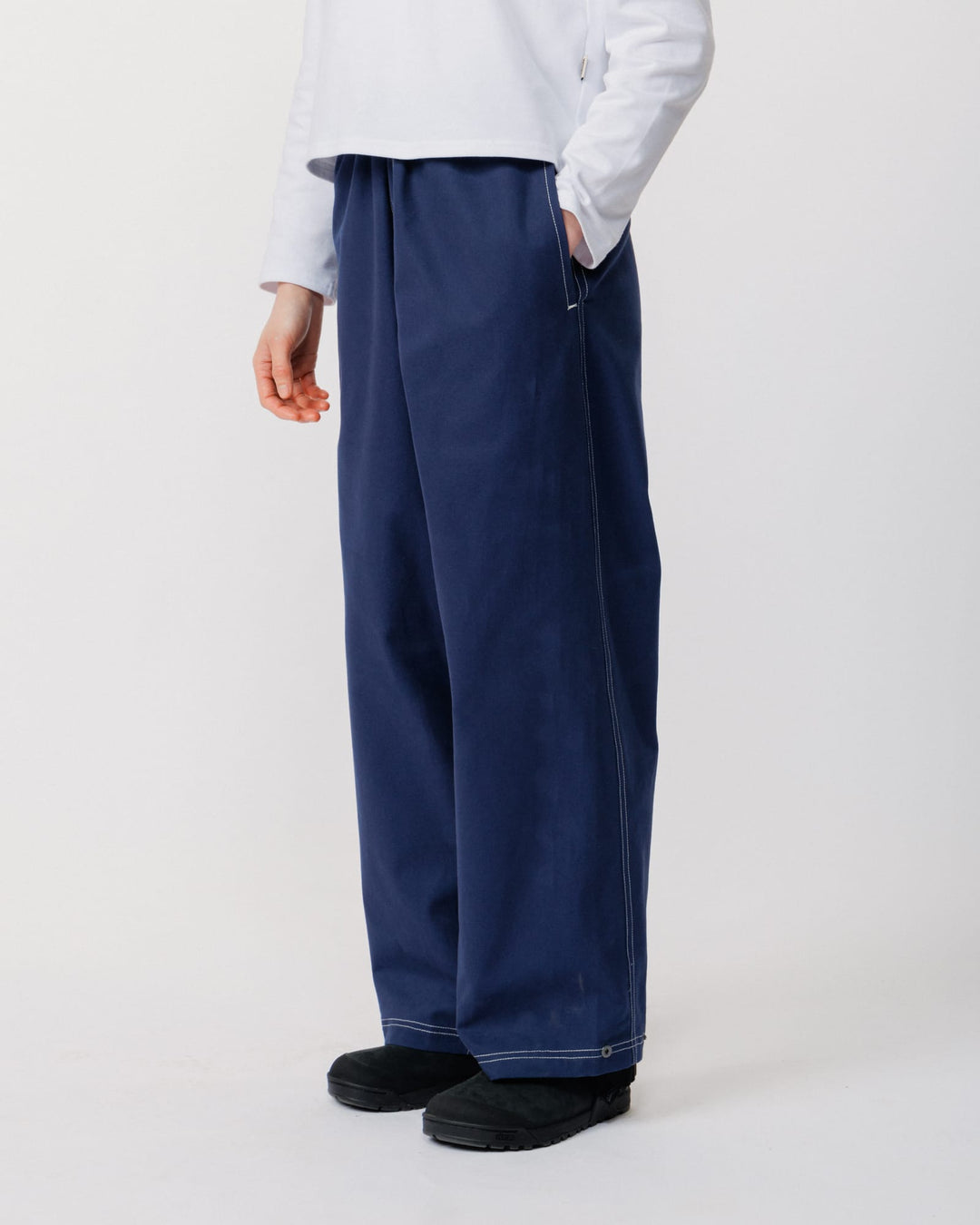 Zama Pant - Blue/White