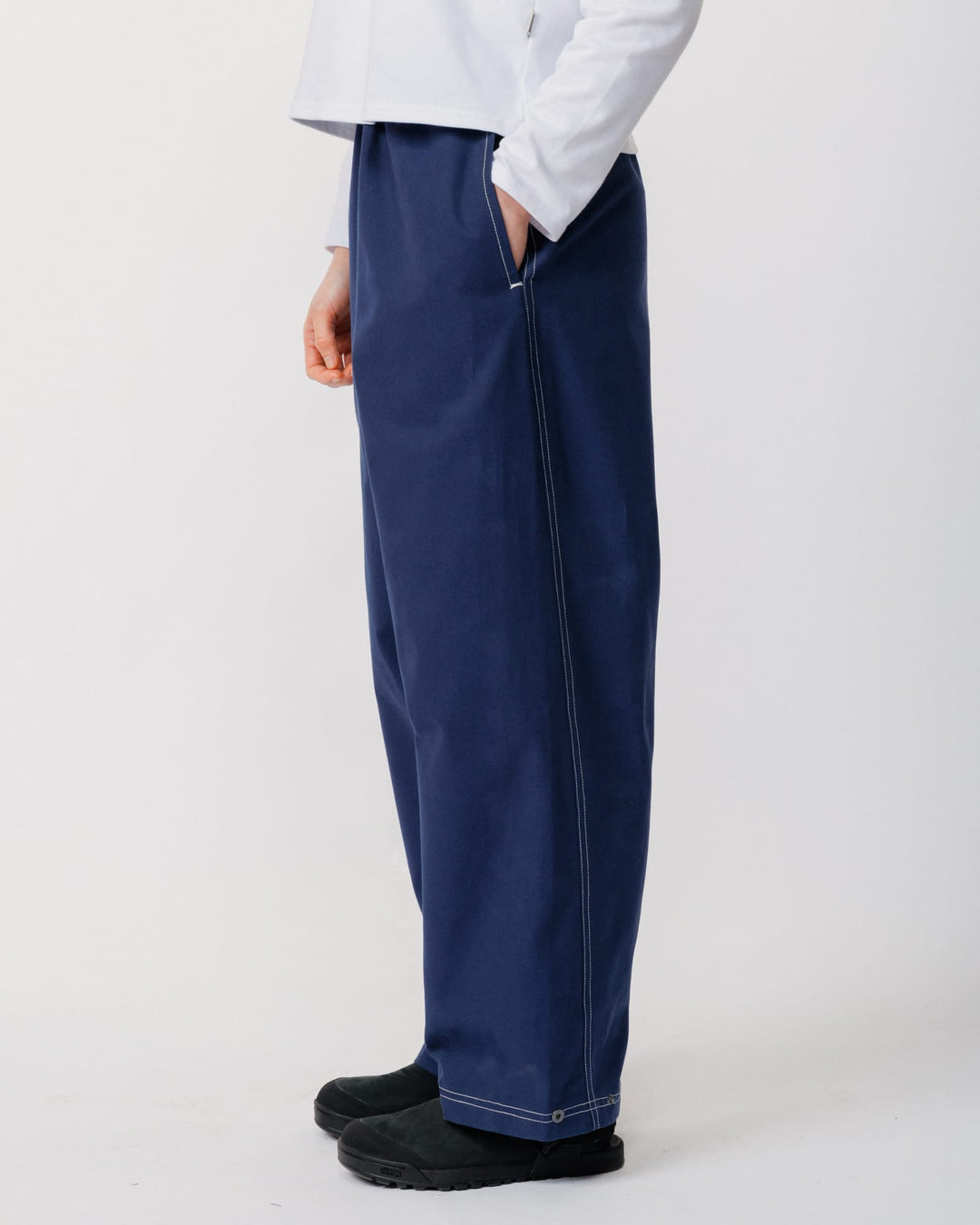 Zama Pant - Blue/White
