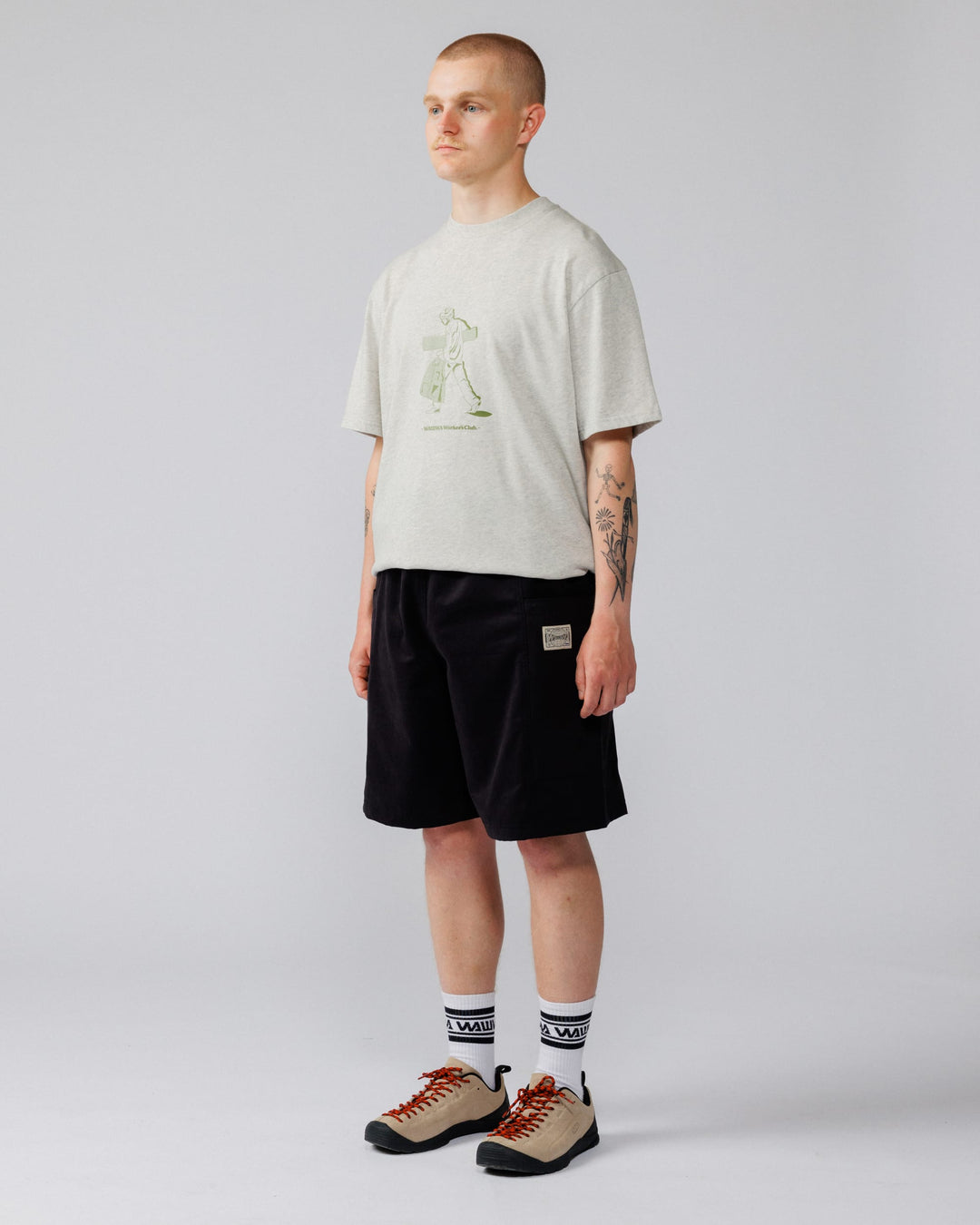 Twill Studio Shorts - Black