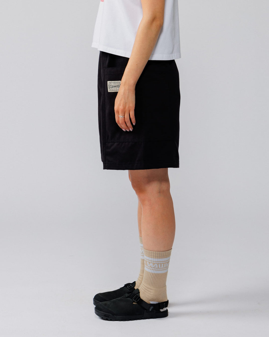 Twill Studio Shorts - Black