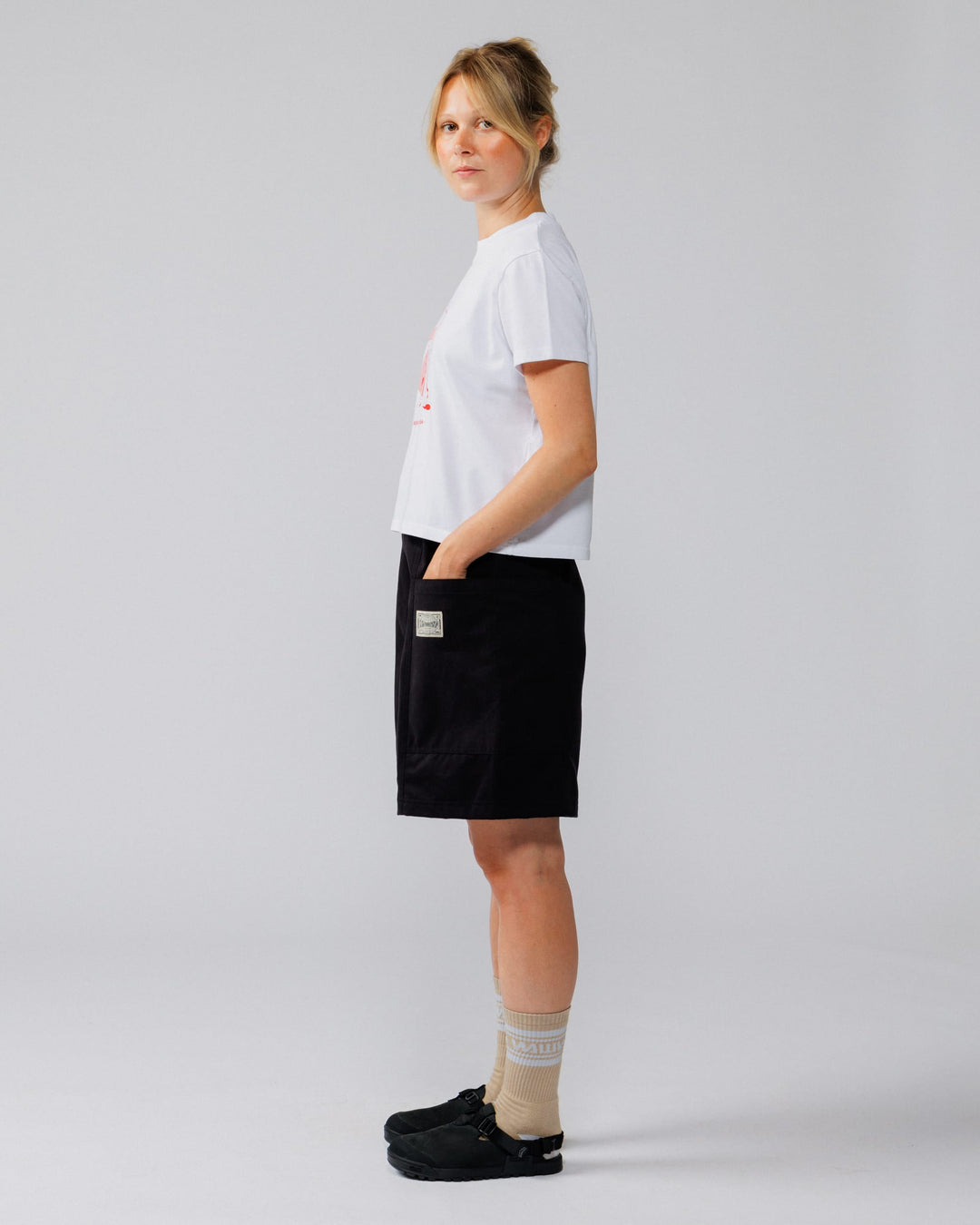 Twill Studio Shorts - Black