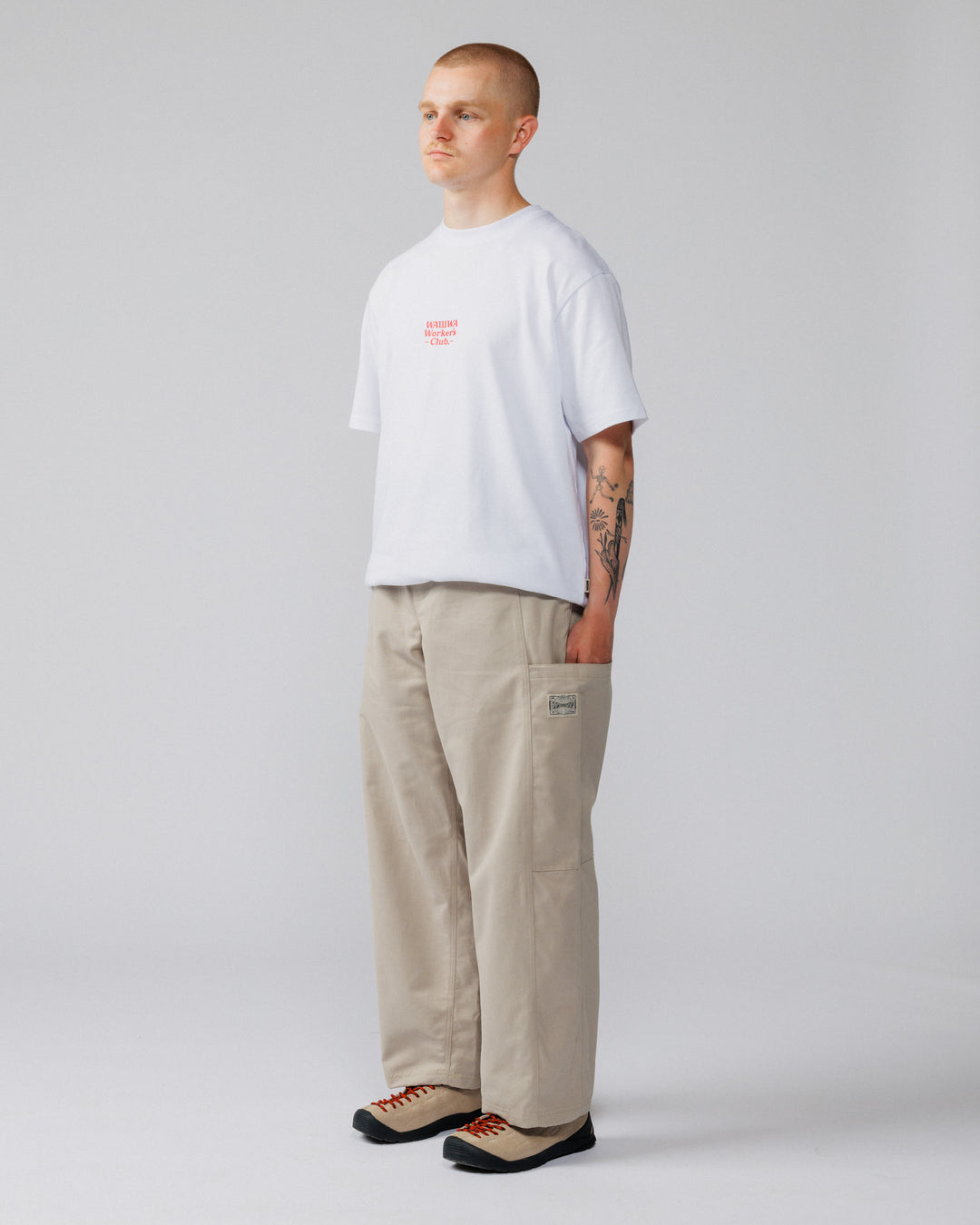 Twill Studio Pants - Stone