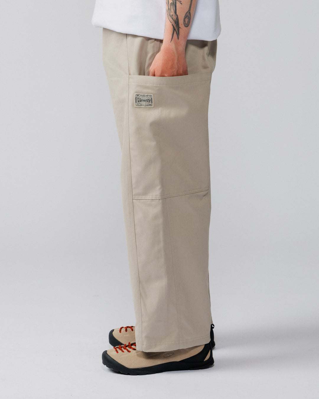 Twill Studio Pants - Stone