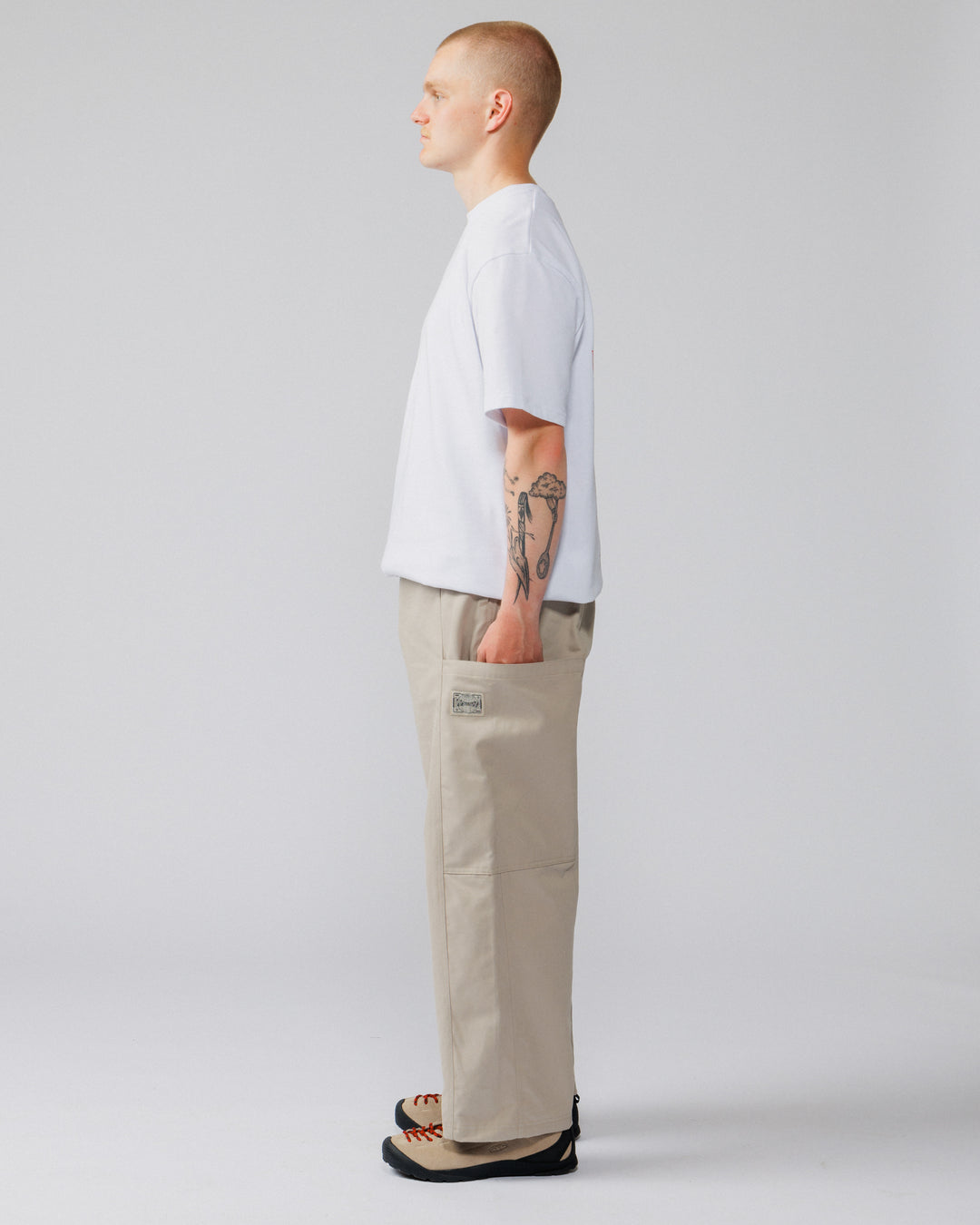 Twill Studio Pants - Stone
