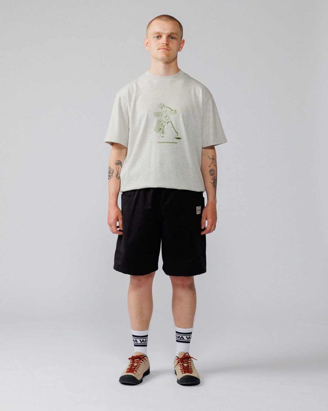 Twill Studio Shorts - Black