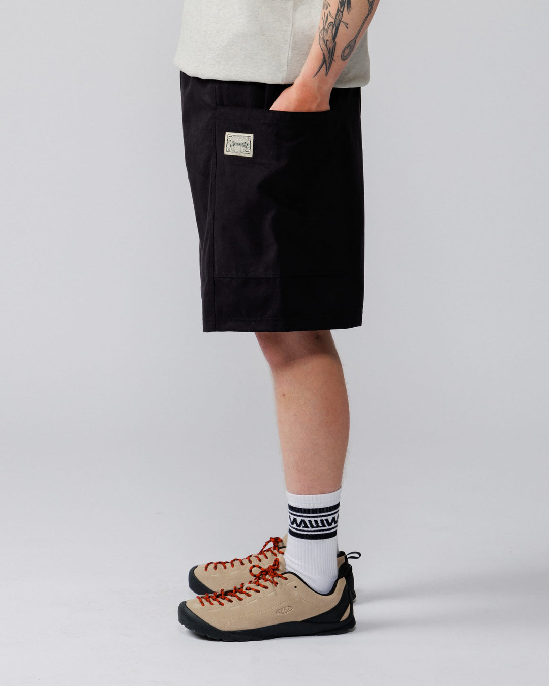 Twill Studio Shorts - Black