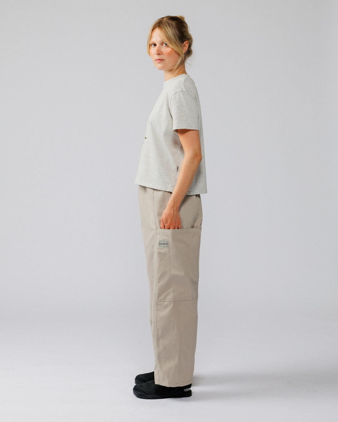 Twill Studio Pants - Stone