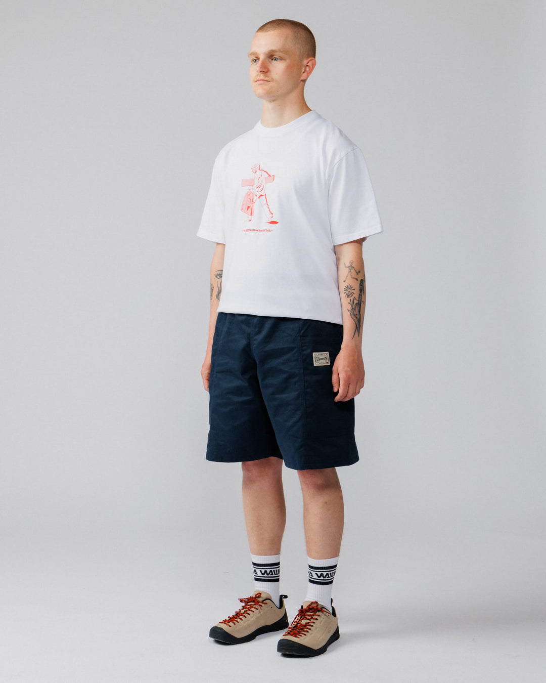 Twill Studio Shorts - Navy