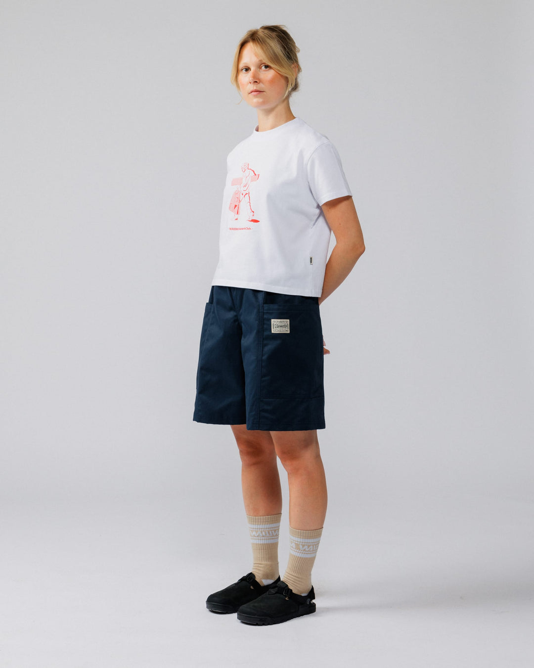 Twill Studio Shorts - Navy