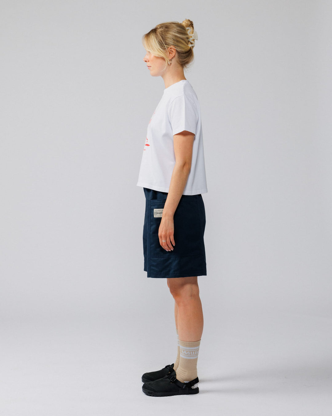 Twill Studio Shorts - Navy