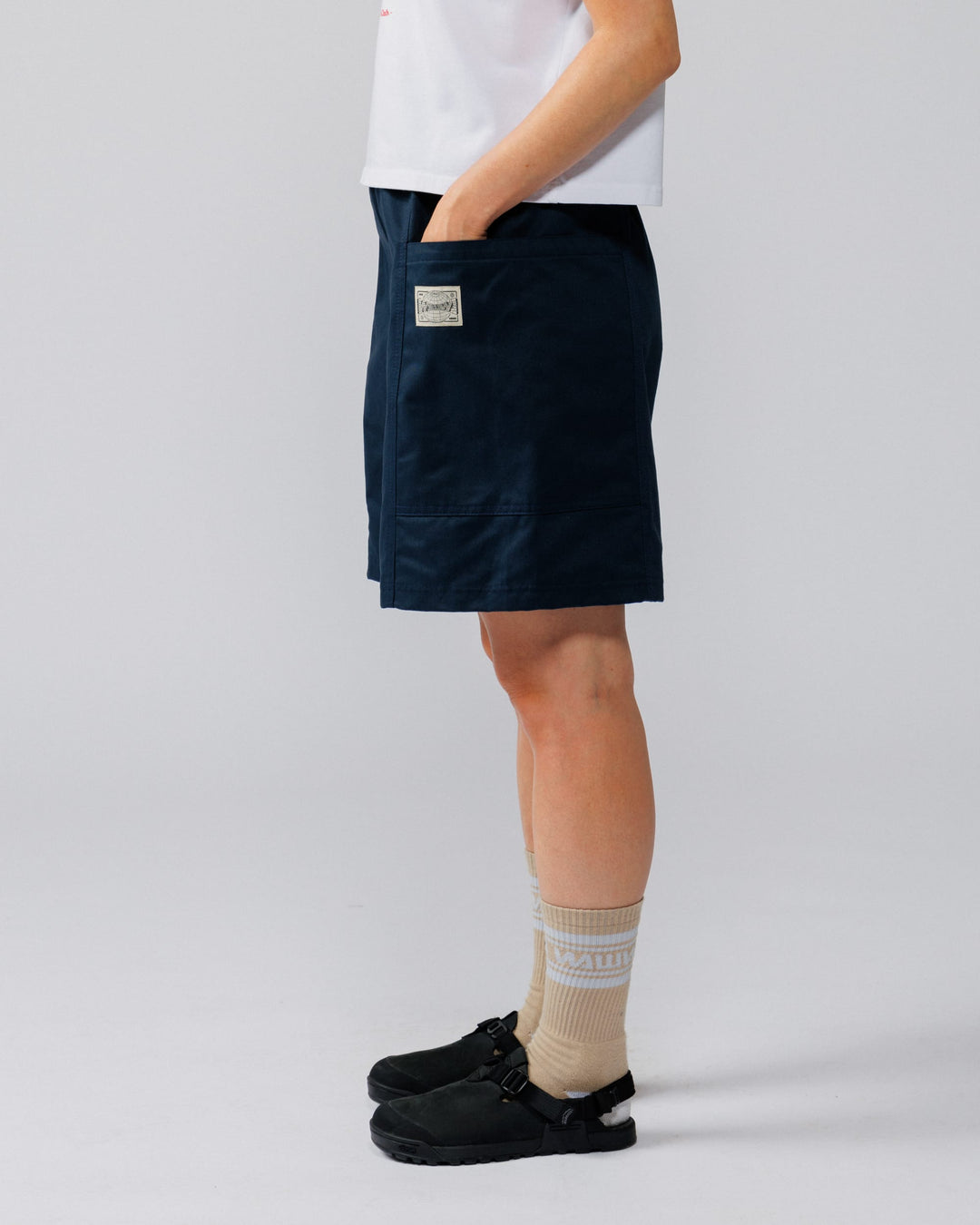 Twill Studio Shorts - Navy