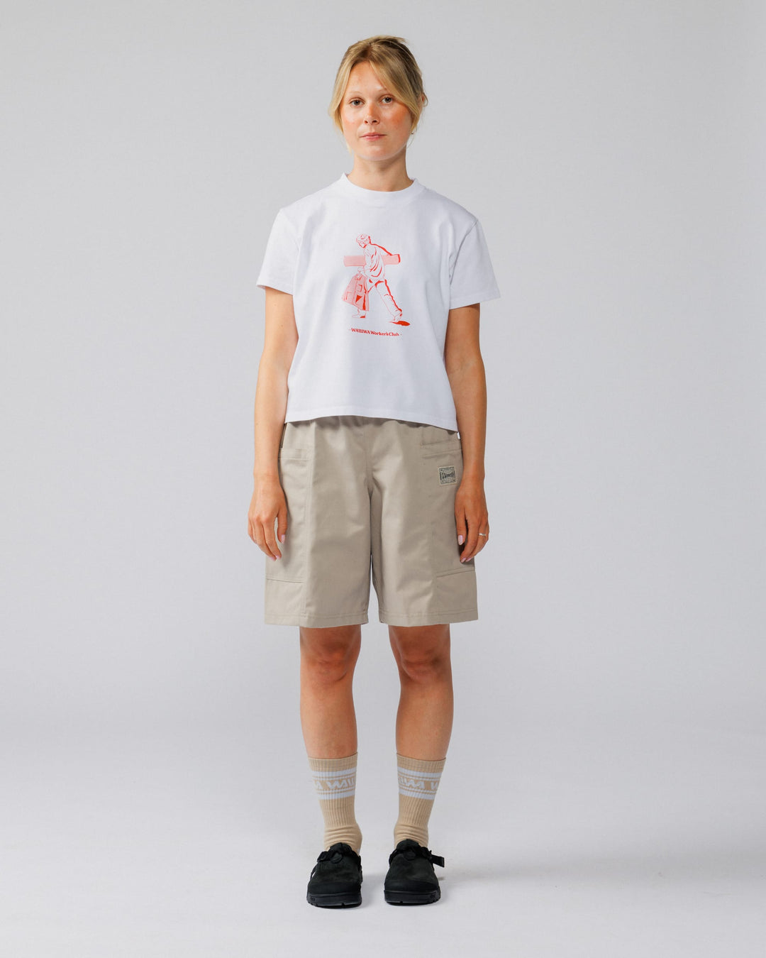 Twill Studio Shorts - Stone