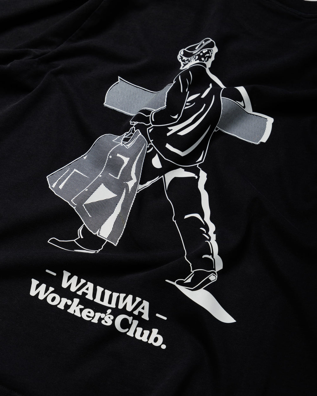 Workers Stride T-Shirt - Black
