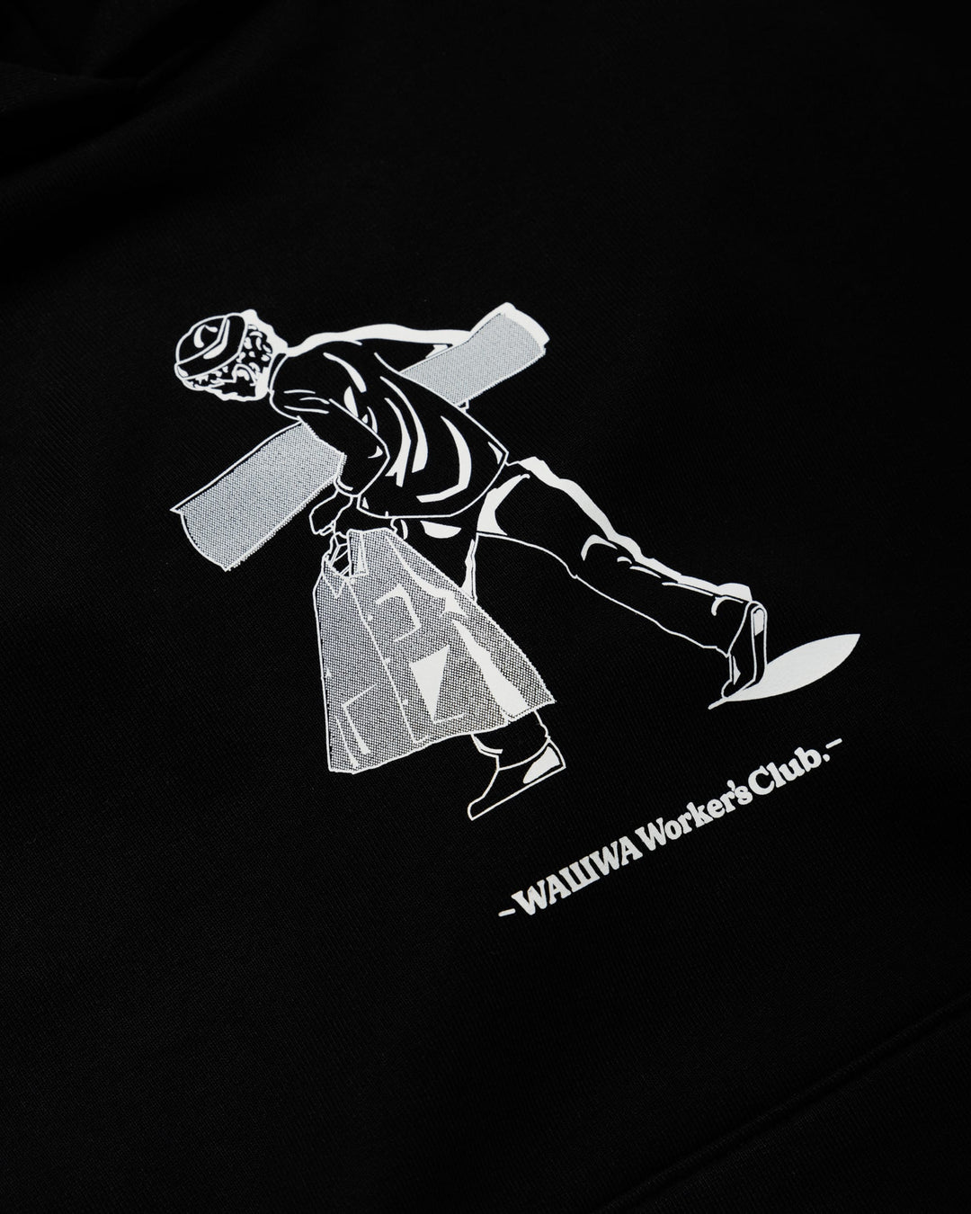 Studio Graphic Hoody - Black