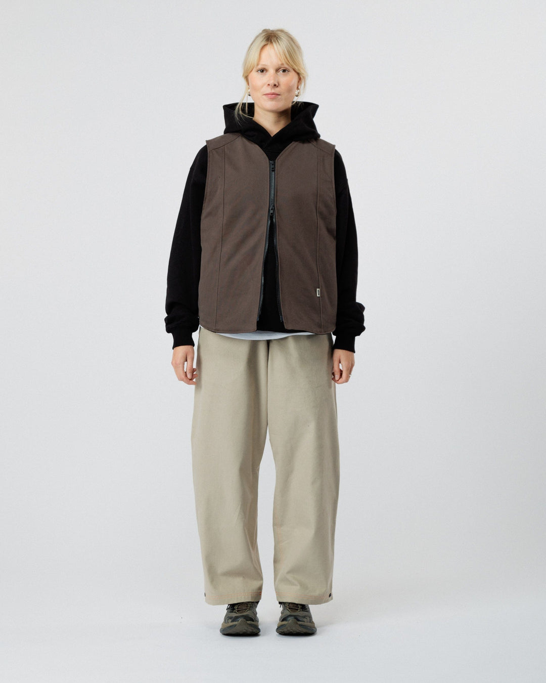 Moleskin Mill Vest - Brown