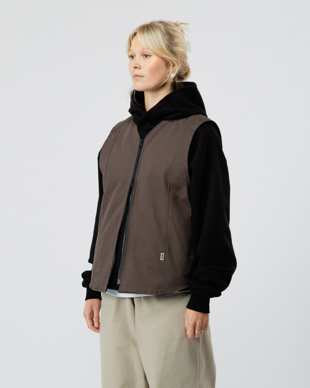 Moleskin Mill Vest - Brown