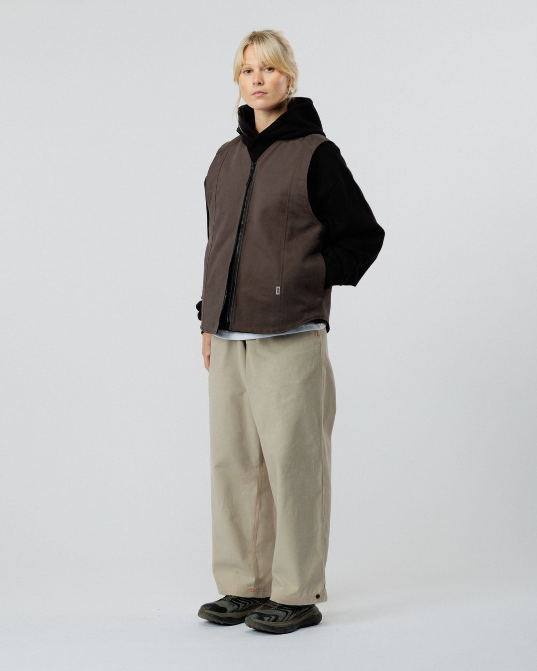 Moleskin Mill Vest - Brown