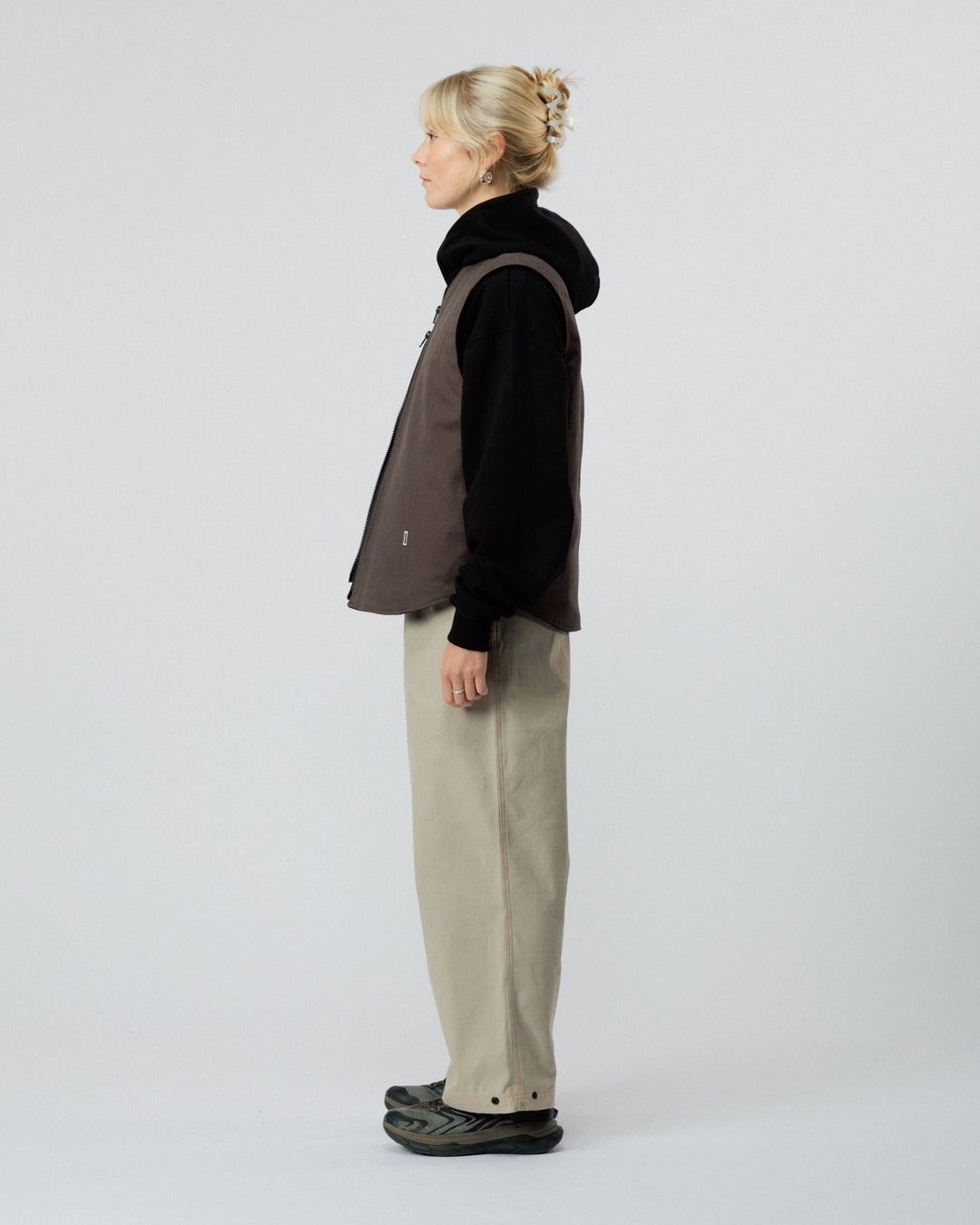 Moleskin Mill Vest - Brown