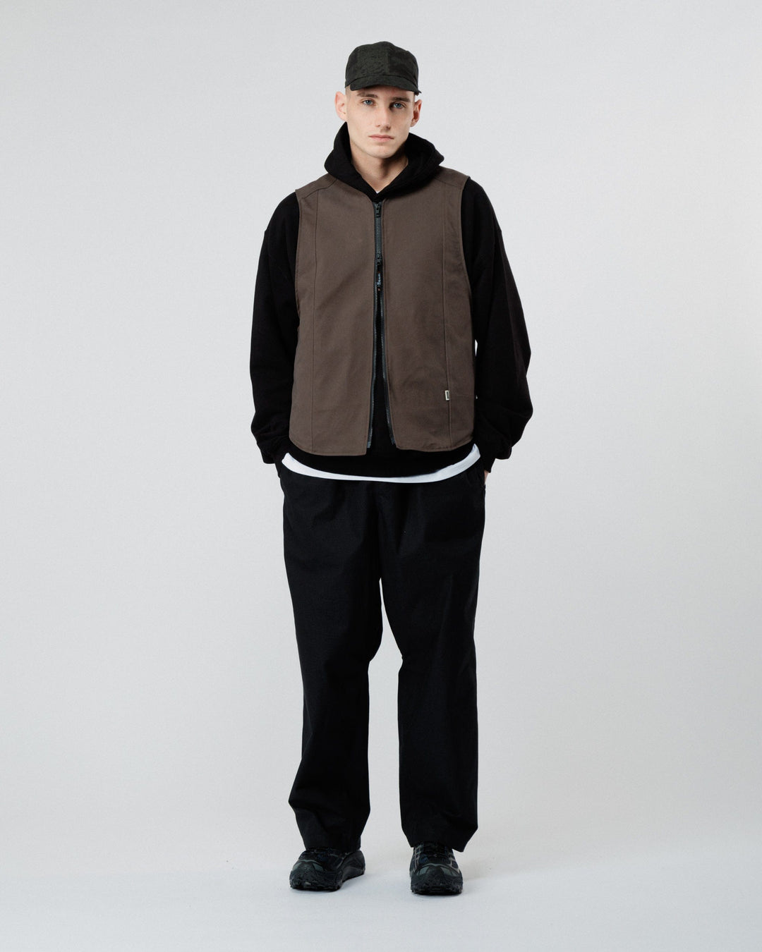 Moleskin Mill Vest - Brown