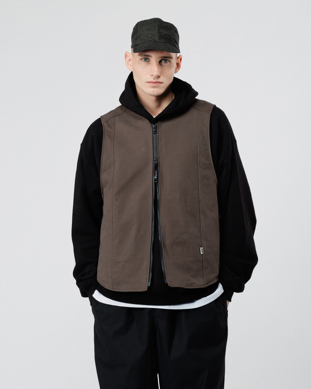 Moleskin Mill Vest - Brown