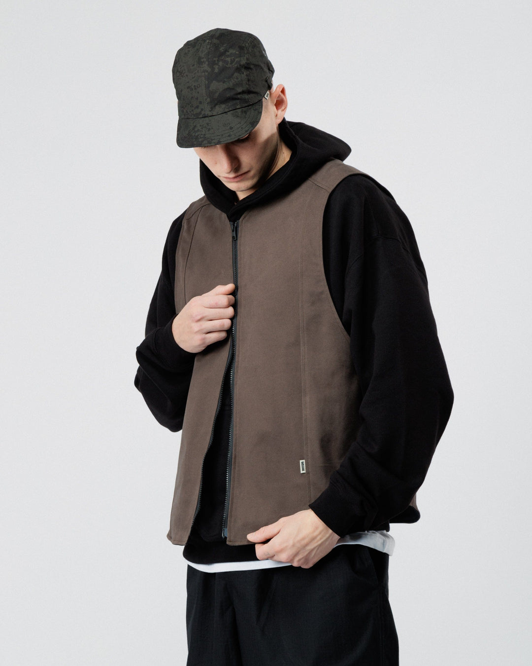 Moleskin Mill Vest - Brown