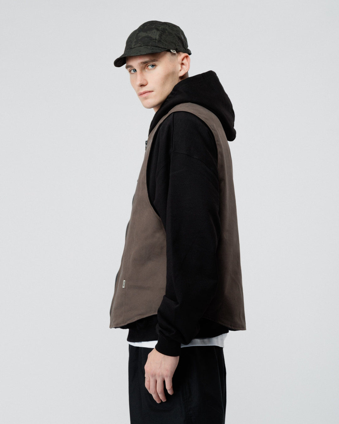 Moleskin Mill Vest - Brown