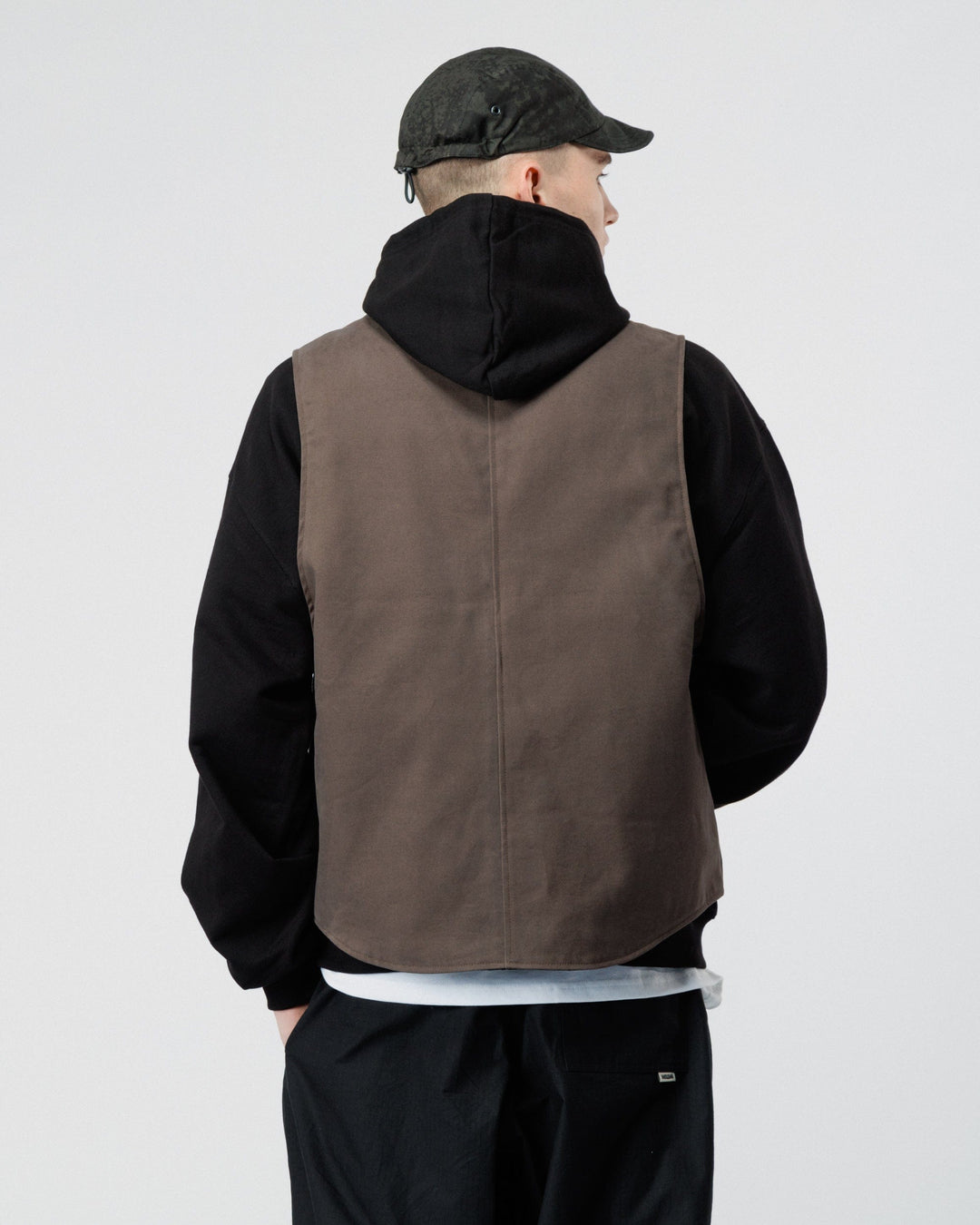 Moleskin Mill Vest - Brown
