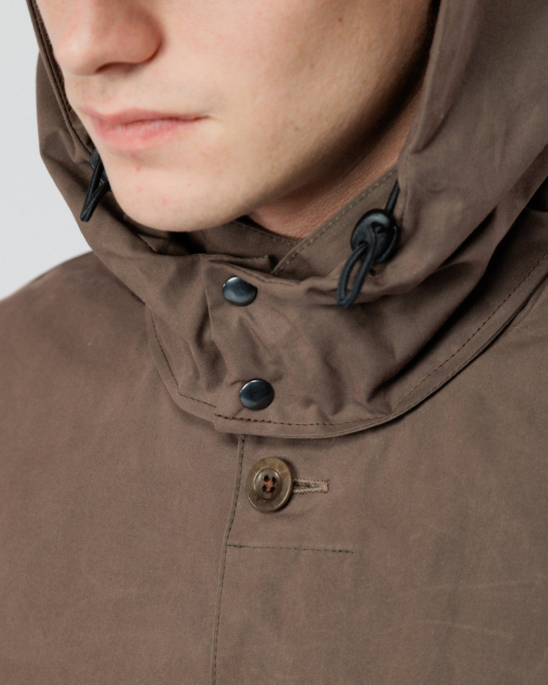 Nell Overshirt & Hood Set - Bracken Brown