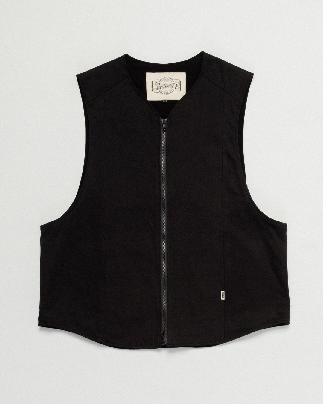 Moleskin Mill Vest - Black