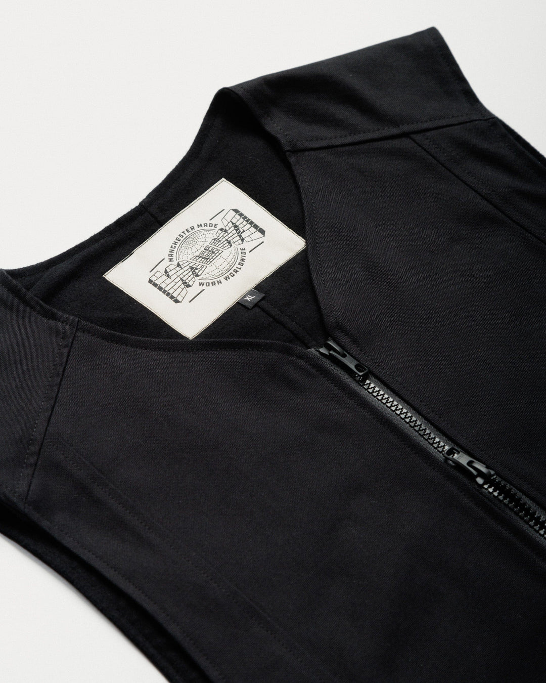 Moleskin Mill Vest - Black