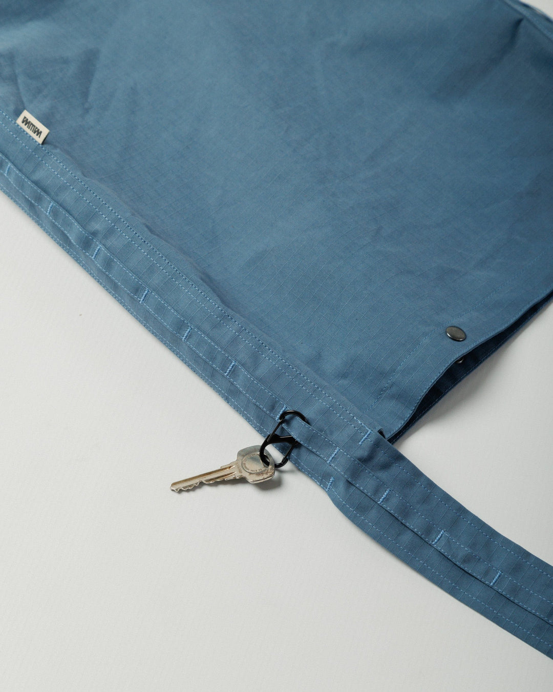 Water Resistant Bar Tack Tote - Slate